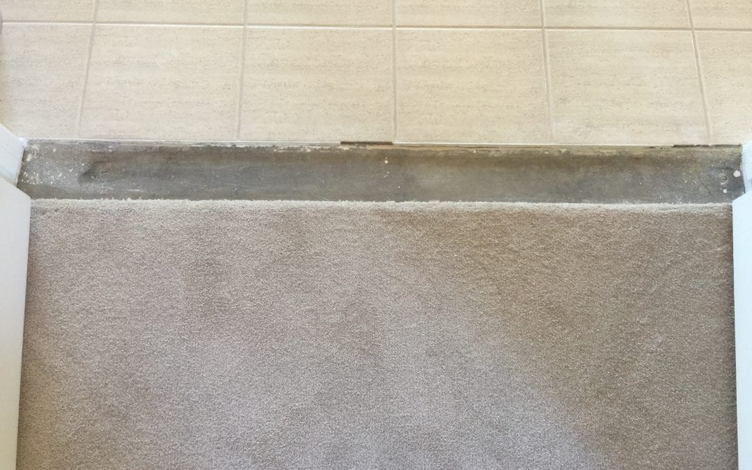 Carpet to Tile Transition in Paradise Valley